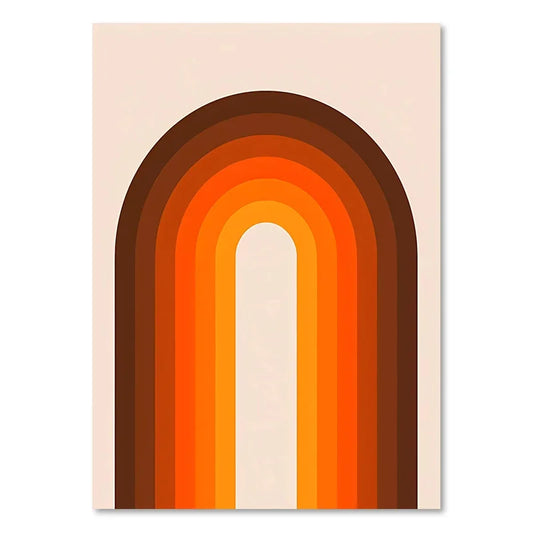 DecorBites™ Boho Sunset Art Prints for Living Room