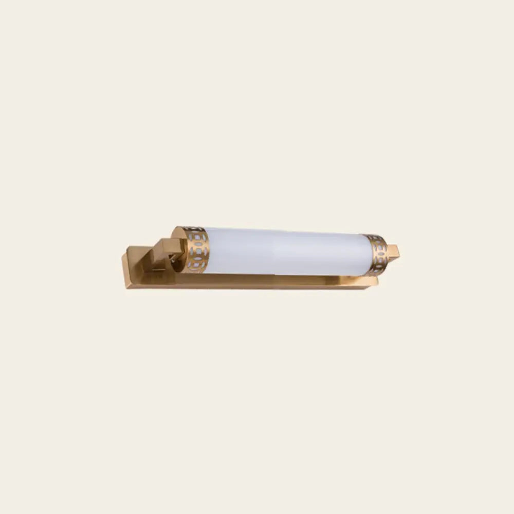 DecorBites™ Bronze LED Wall Light Sconce for Minimalist Bathroom Vanity Lighting