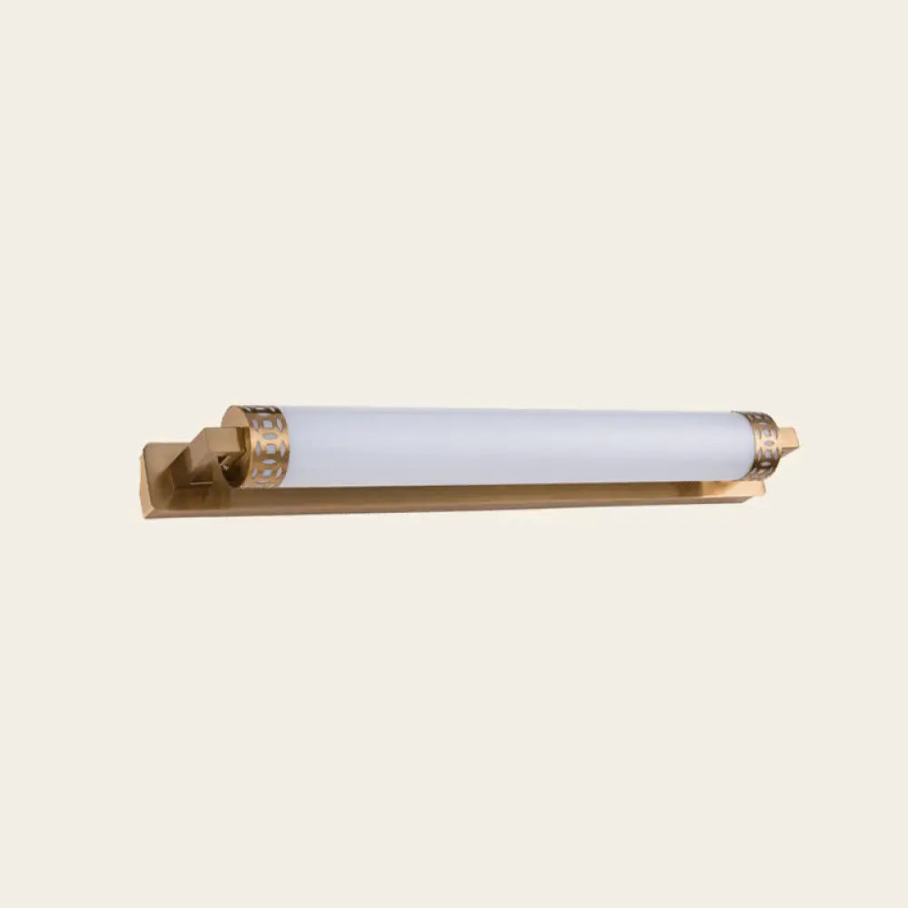 DecorBites™ Bronze LED Wall Light Sconce for Minimalist Bathroom Vanity Lighting