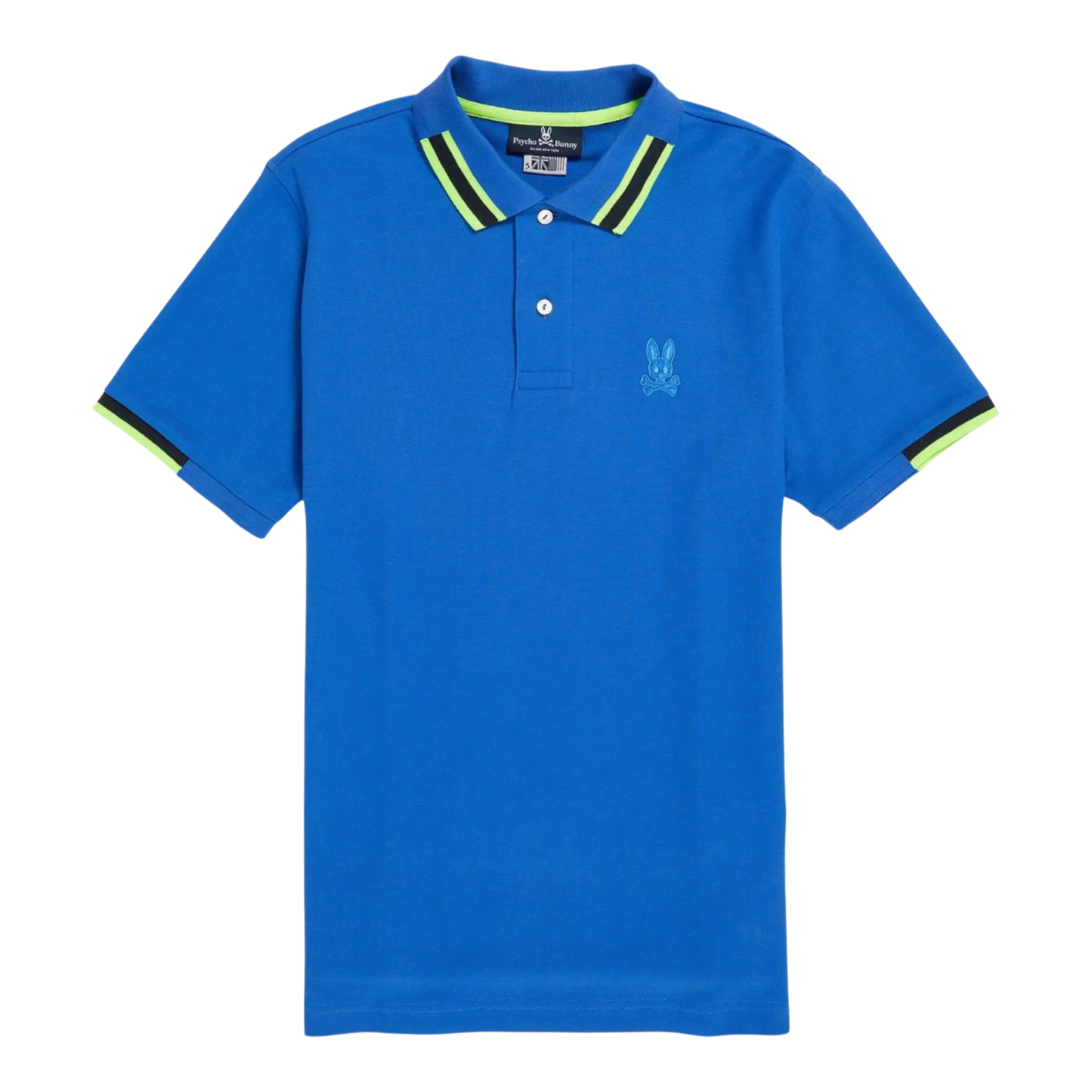 Psycho Bunny Stanton Men Polo Shirt Bright Royal