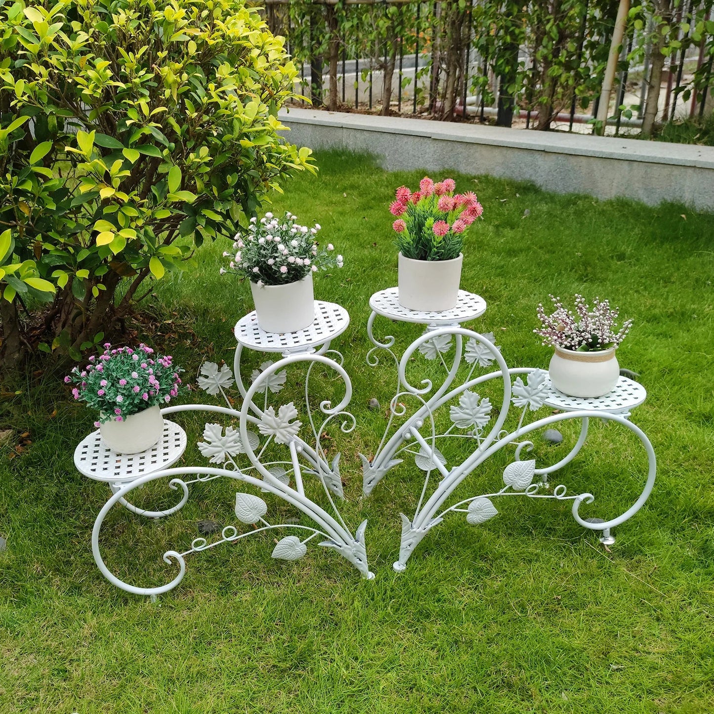 DecorBites™ Classic Tall Plant Stand Set for Indoor/Outdoor