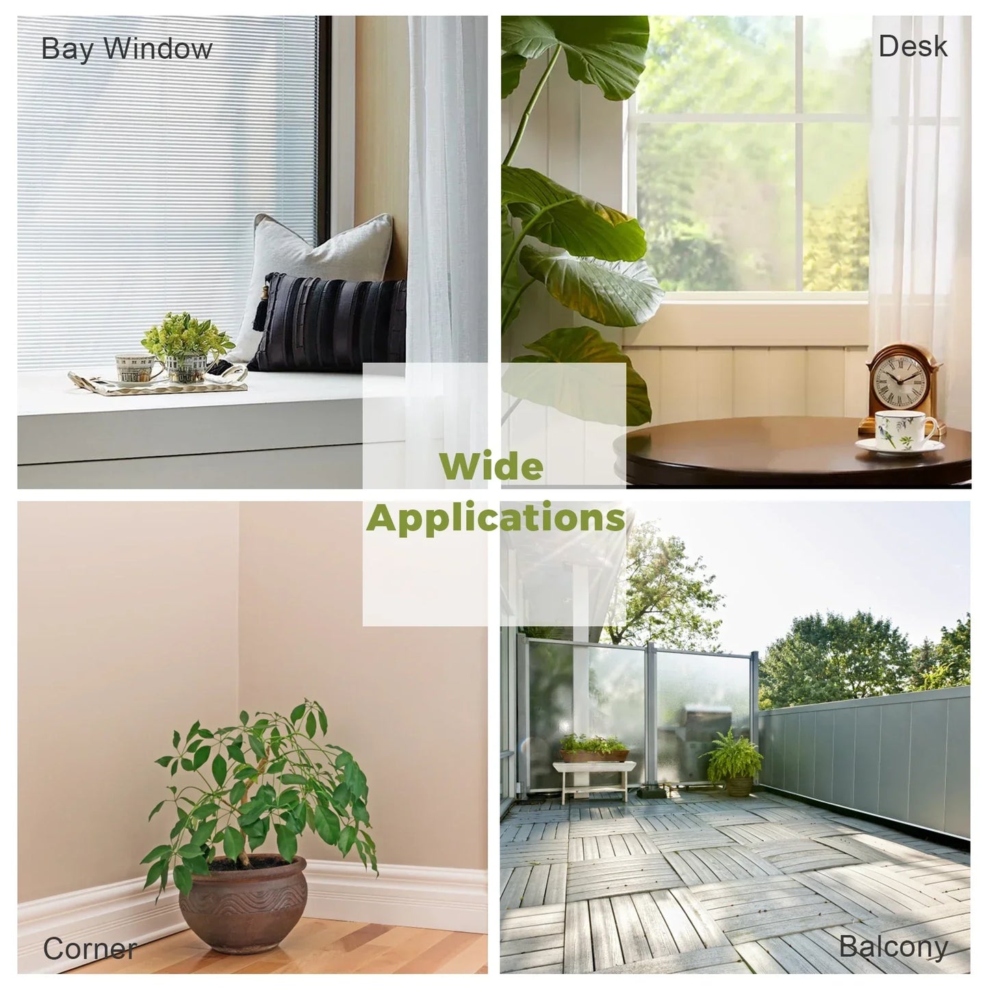 DecorBites™ Classic Tall Plant Stand Set for Indoor/Outdoor