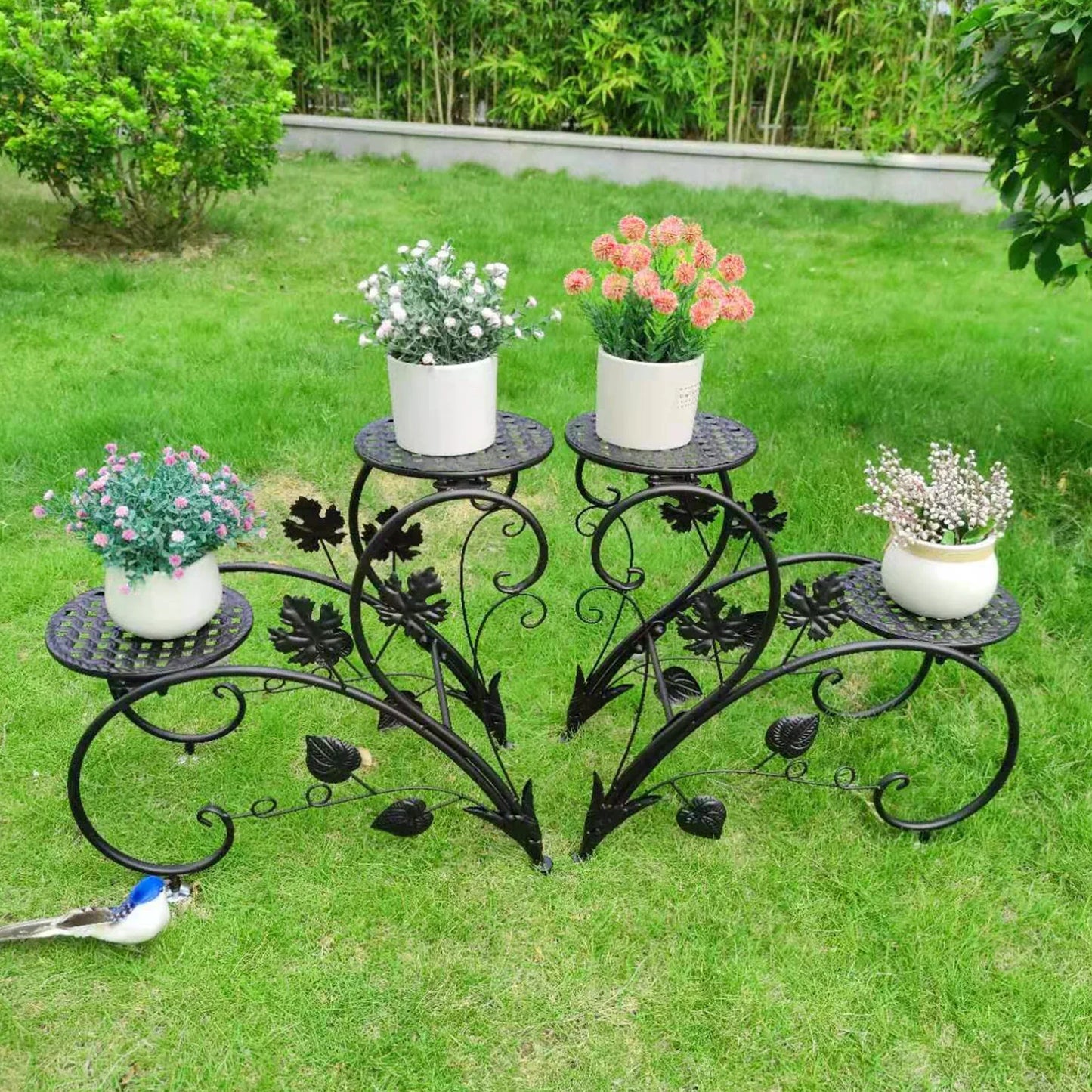 DecorBites™ Classic Tall Plant Stand Set for Indoor/Outdoor
