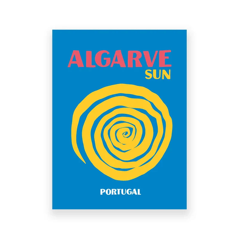 DecorBites™ Colorful Travel Posters - Miami, Ibiza, Mykonos