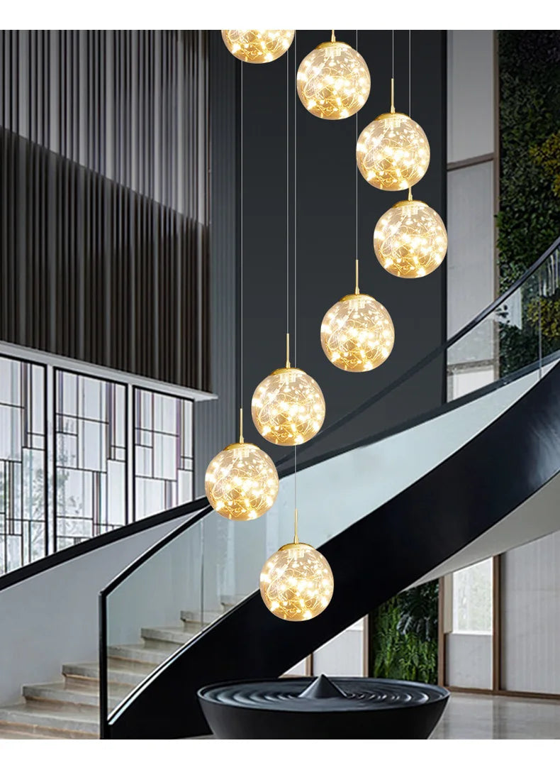 DecorBites™ Contemporary Crystal Ball Chandelier - Free Shipping