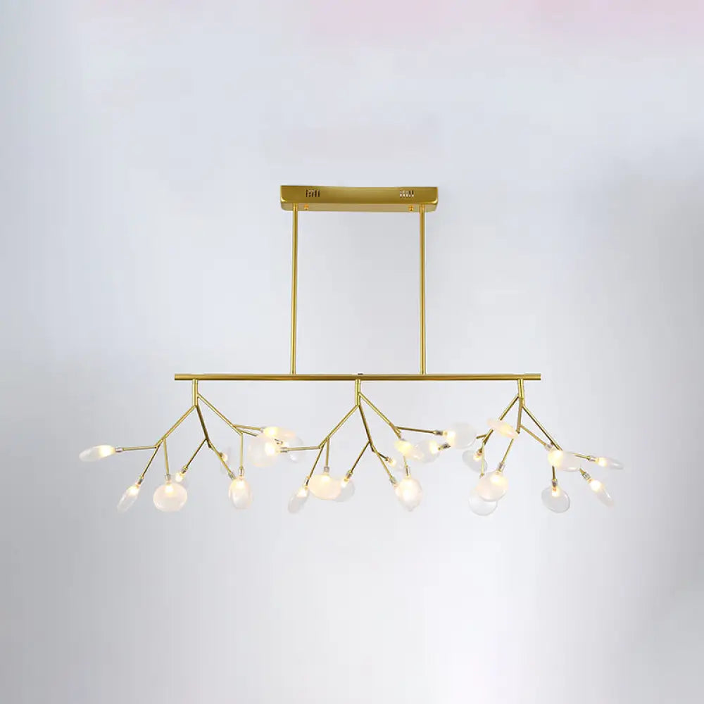 DecorBites™ Contemporary Heracleum Island Pendant Light for Modern Dining Rooms
