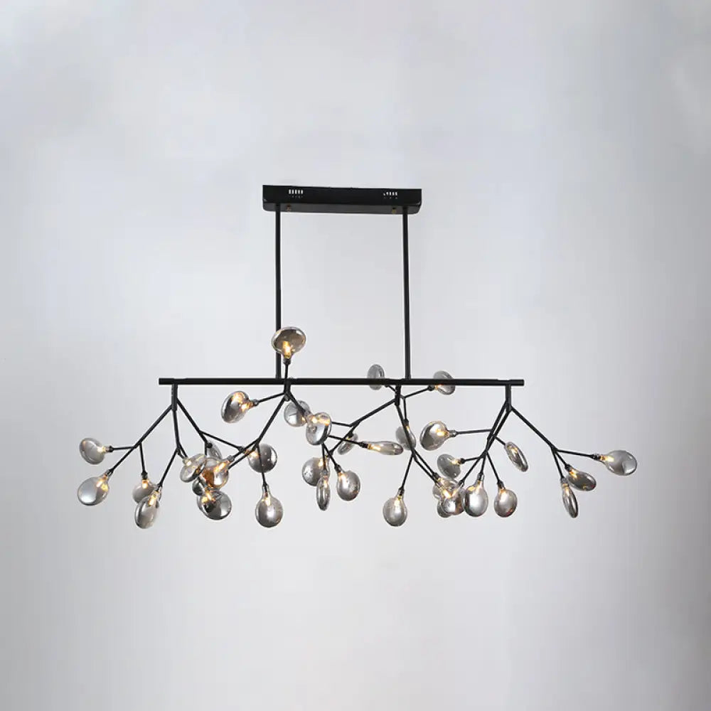 DecorBites™ Contemporary Heracleum Island Pendant Light for Modern Dining Rooms