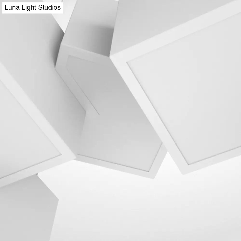DecorBites™ Contemporary LED Island Light Fixture: Metallic Living Room Pendant Light