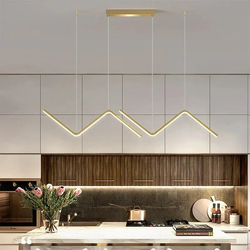 DecorBites™ Contemporary LED Pendant Lights 2-Head 90cm