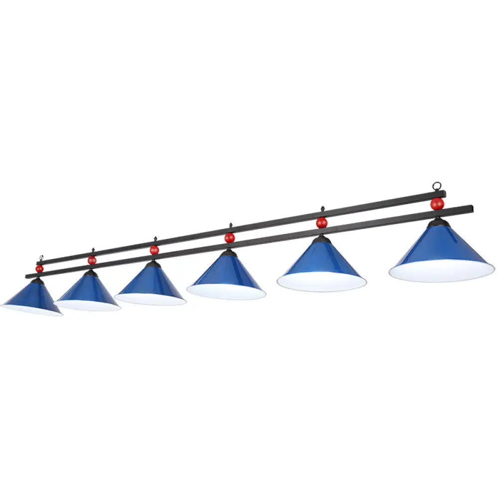 DecorBites™ Country Style Billiard Chandelier - Metal Shade Bar Island Lighting Fixture