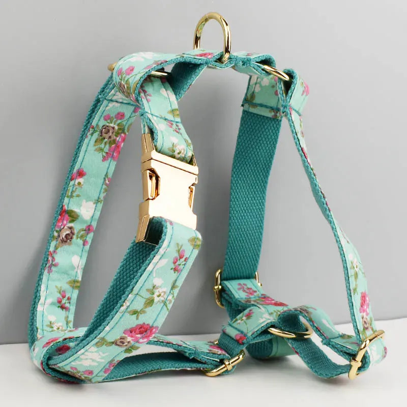 Blue Blossom Floral Set