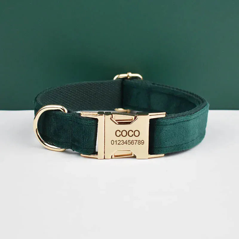 Green Velvet Set