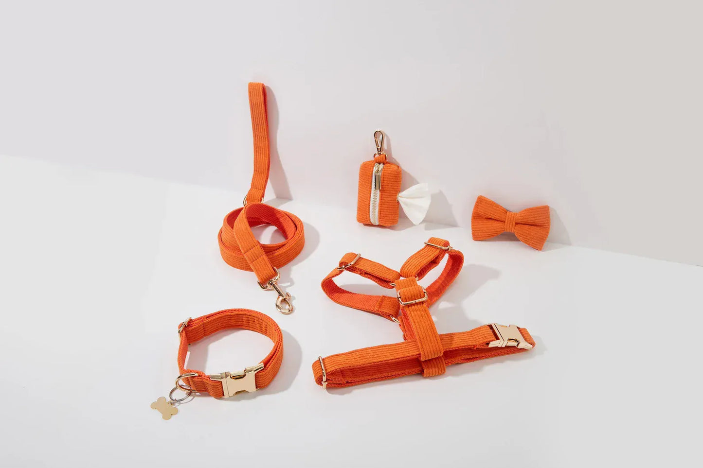 Orange Velvet Set