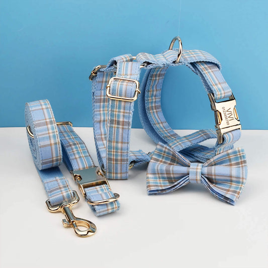 Blue Plaid Set