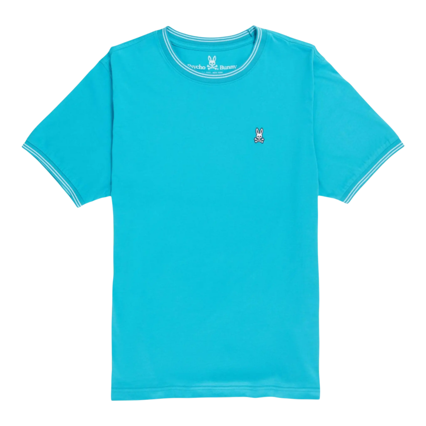 Psycho Bunny Logan Men T-Shirt Placid Sea Blue