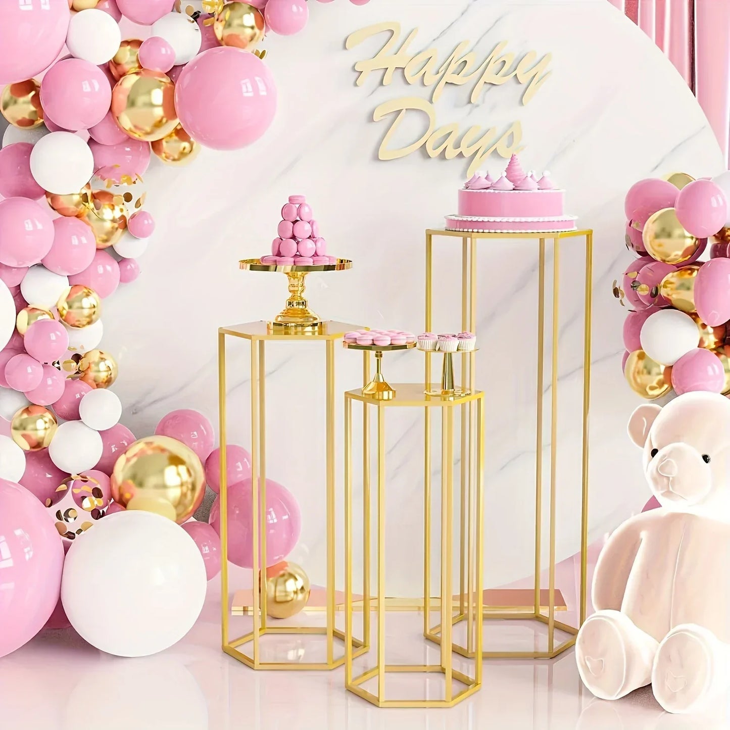 DecorBites™ 6-Piece Storage Rack for Home and Parties