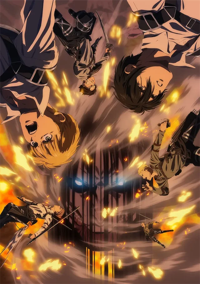 DecorBites™ "Anime Attack on Titan Final Season Poster"