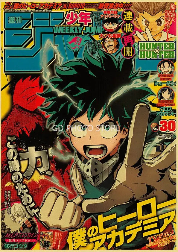 DecorBites™ Anime Poster Print Collection for Home Décor