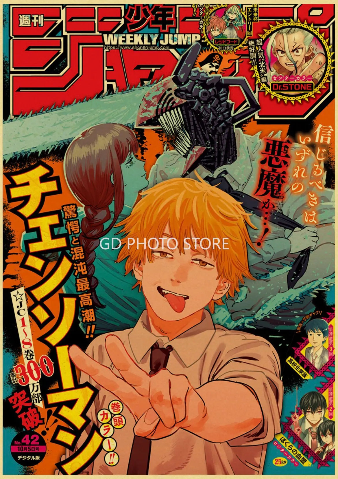 DecorBites™ Anime Poster Print Collection for Home Décor