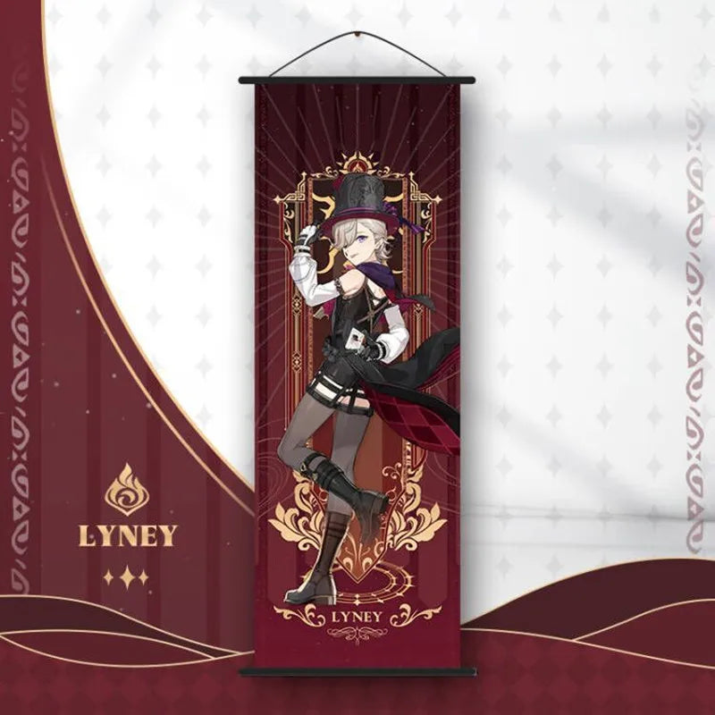 DecorBites™ Anime Poster Wall Art Decoration: Genshin Characters