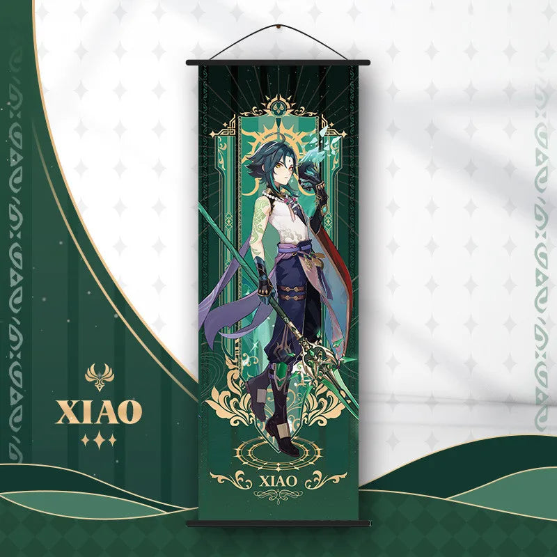 DecorBites™ Anime Poster Wall Art Decoration: Genshin Characters