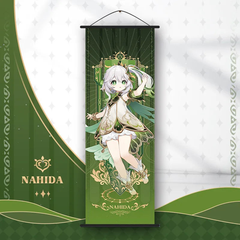 DecorBites™ Anime Poster Wall Art Decoration: Genshin Characters