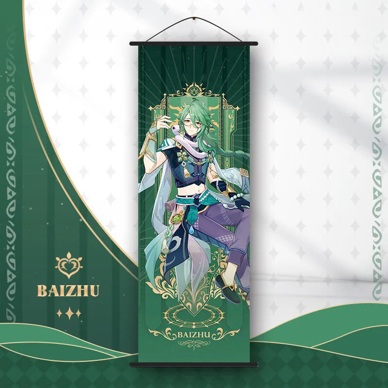 DecorBites™ Anime Poster Wall Art Decoration: Genshin Characters