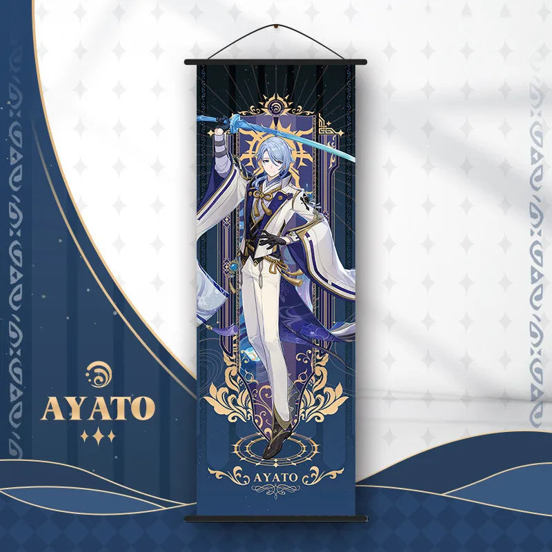 DecorBites™ Anime Poster Wall Art Decoration: Genshin Characters