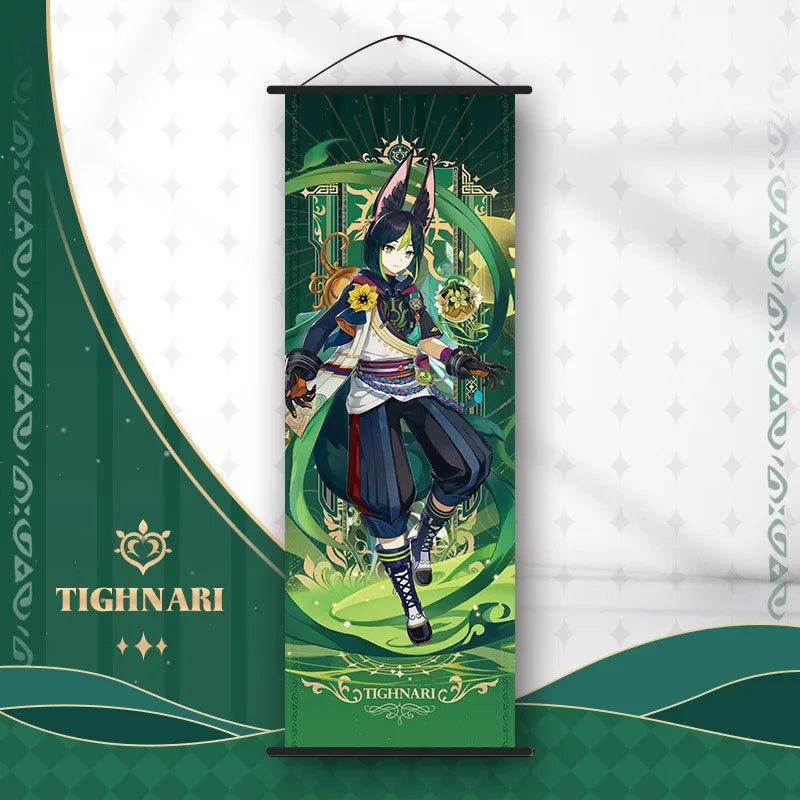 DecorBites™ Anime Poster Wall Art Decoration: Genshin Characters