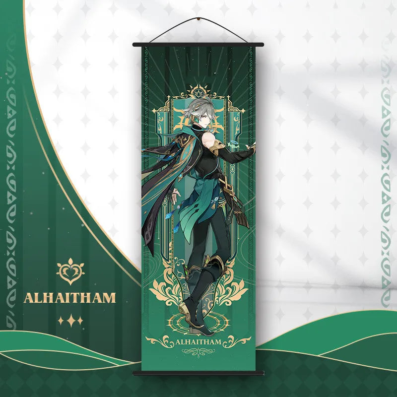DecorBites™ Anime Poster Wall Art Decoration: Genshin Characters