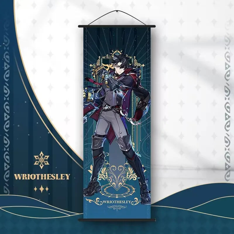 DecorBites™ Anime Poster Wall Art Decoration: Genshin Characters
