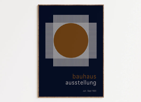 DecorBites™ Bauhaus Geometric Canvas Art Prints for Home