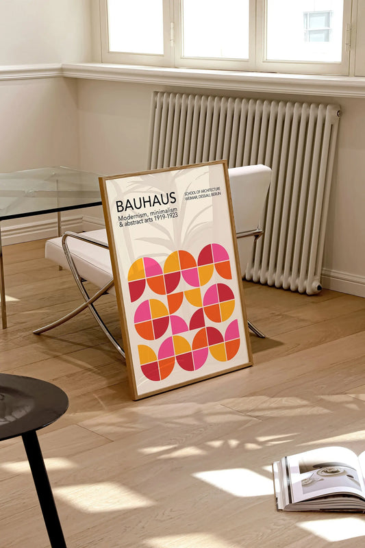 DecorBites™ Bauhaus Geometric Canvas Prints for Home Decor
