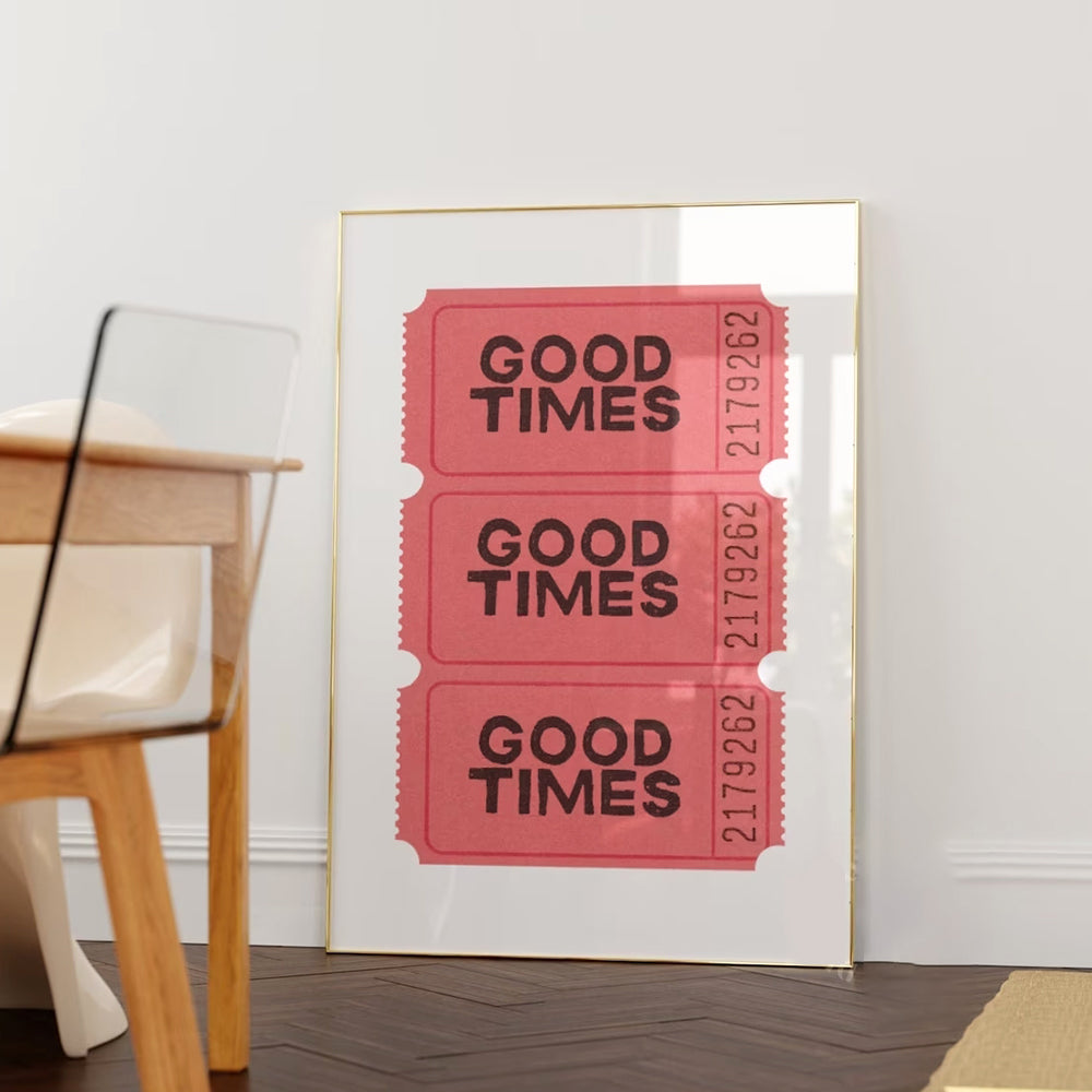 DecorBites™ "Be Kind Love Quote Wall Art Canvas"