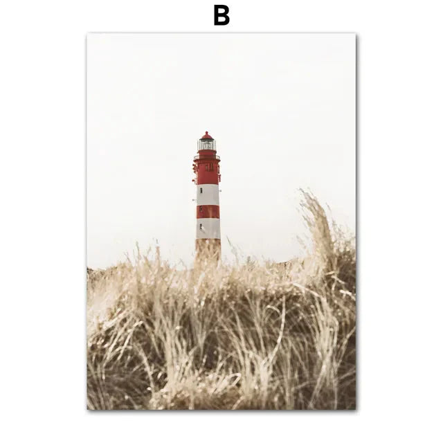 DecorBites™ Beach Landscape Canvas Wall Art - Nordic Home Decor