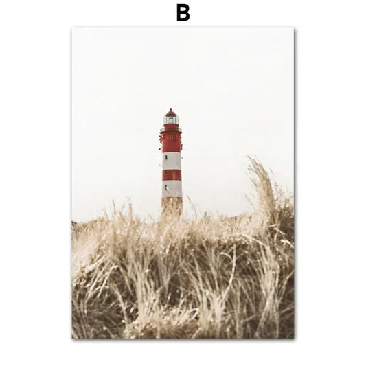 DecorBites™ Beach Landscape Canvas Wall Art - Nordic Home Decor