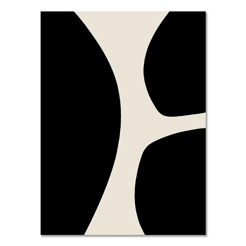 DecorBites™ Boho Geometric Line Canvas Wall Art