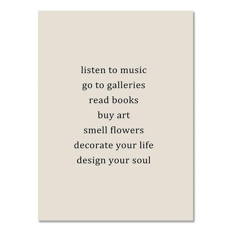 DecorBites™ Boho Geometric Line Canvas Wall Art