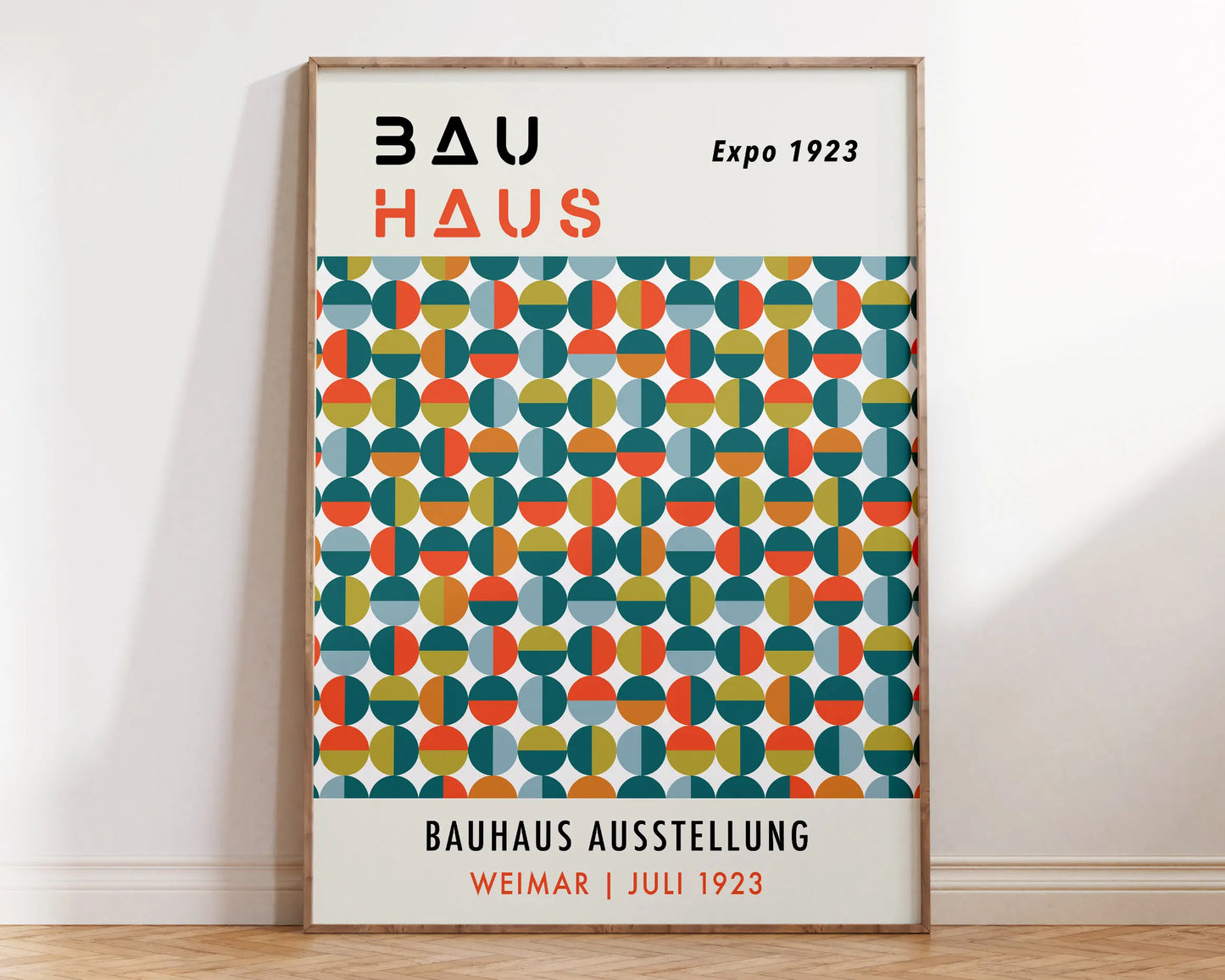 DecorBites™ Bright Geometric Wall Art Canvas Print