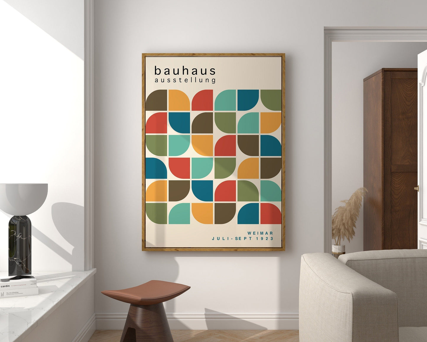 DecorBites™ Bright Geometric Wall Art Canvas Print