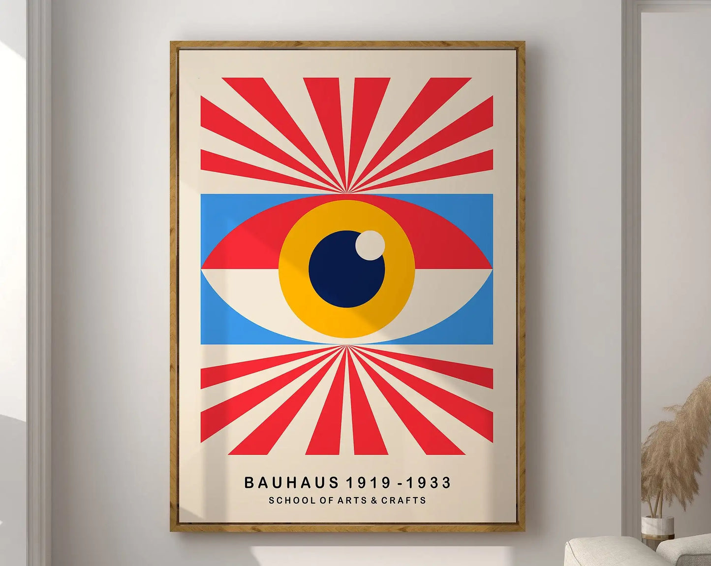 DecorBites™ Bright Geometric Wall Art Canvas Print
