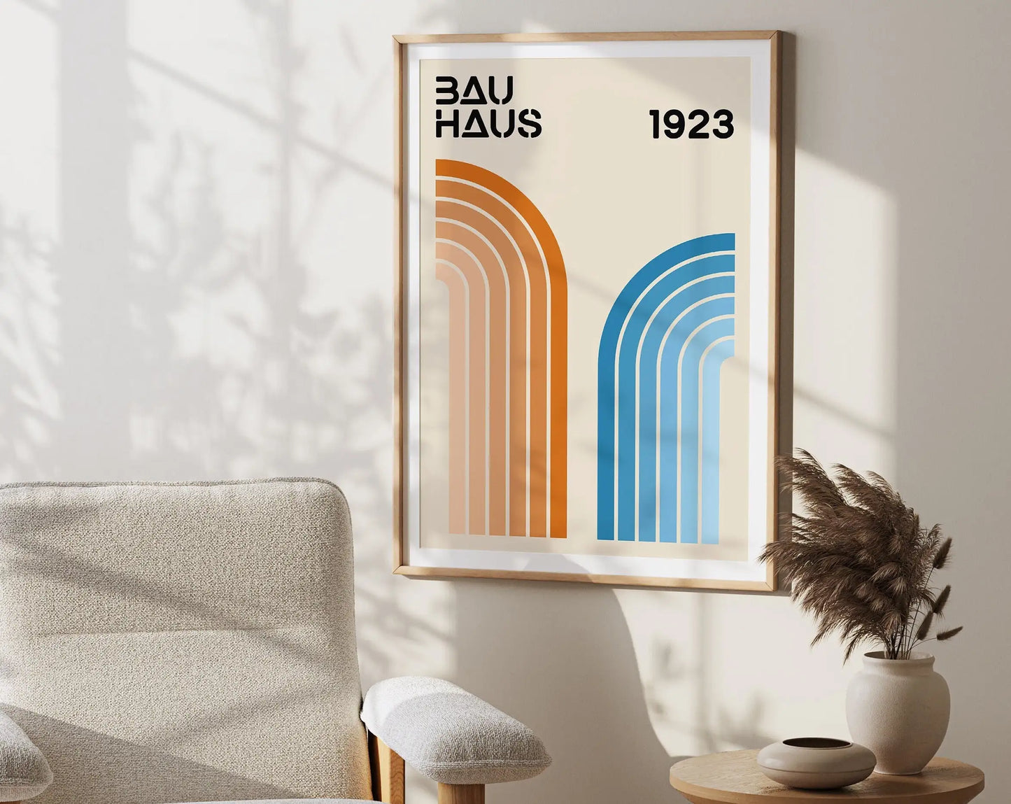 DecorBites™ Bright Geometric Wall Art Canvas Print