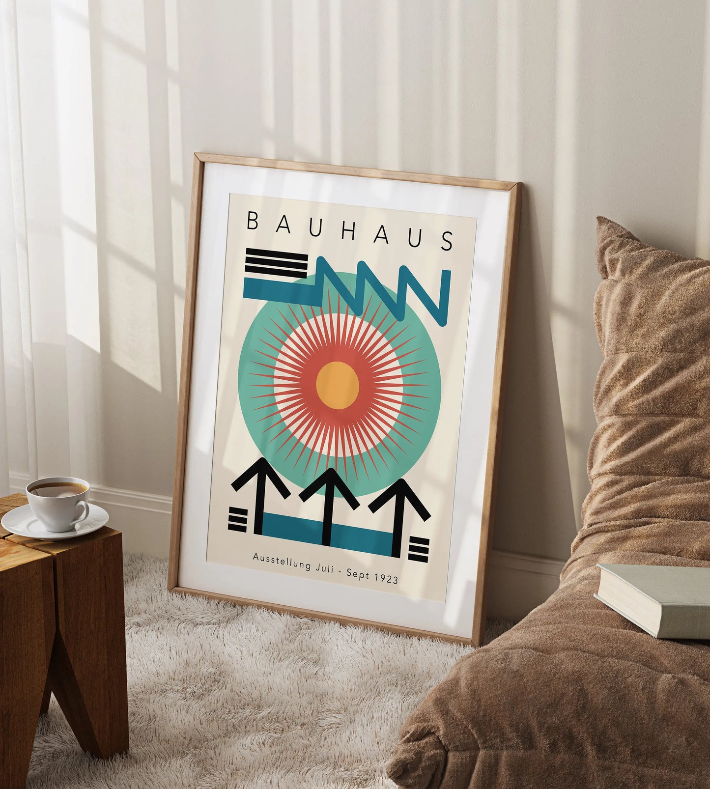 DecorBites™ Bright Geometric Wall Art Canvas Print