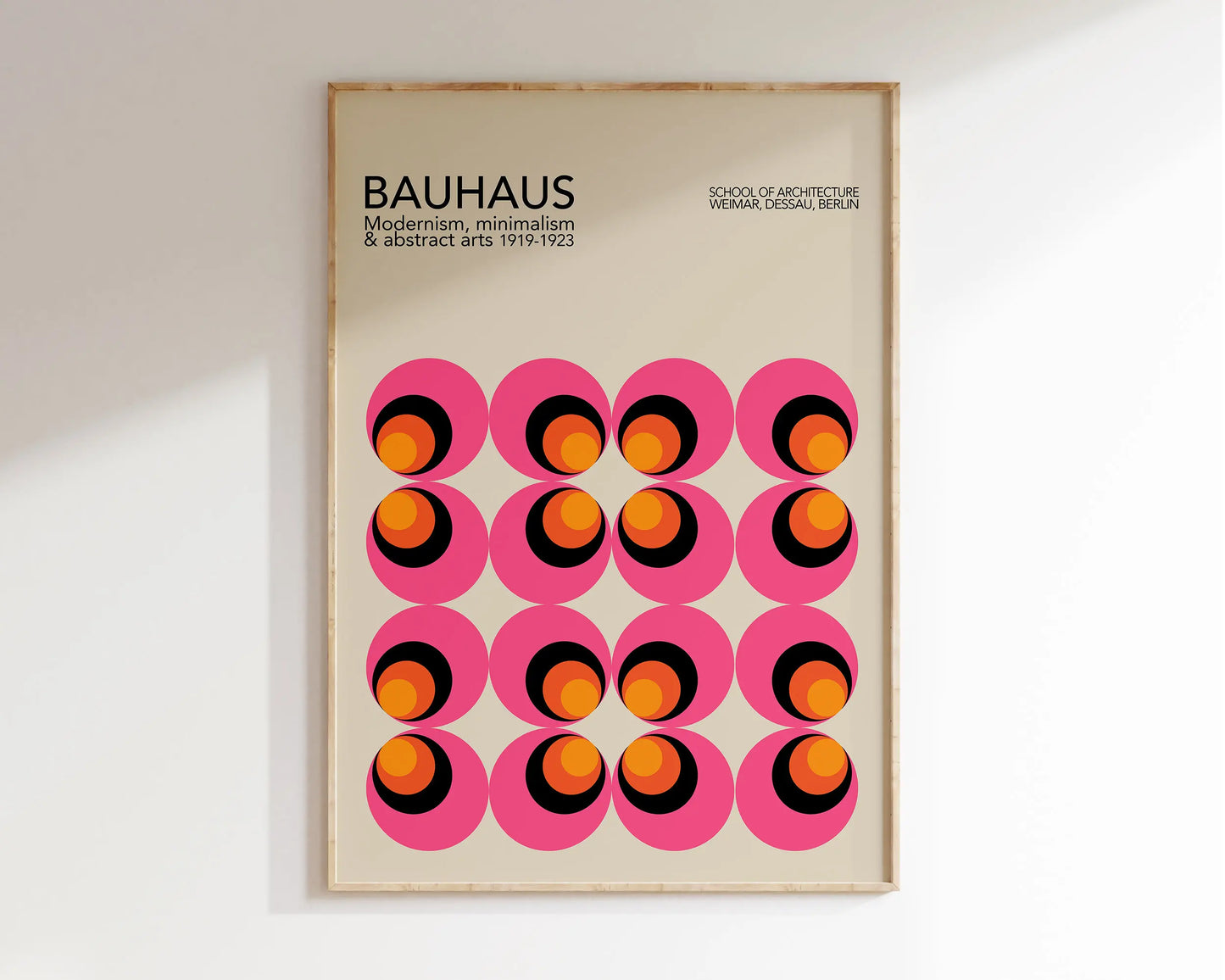 DecorBites™ Bright Geometric Wall Art Canvas Print