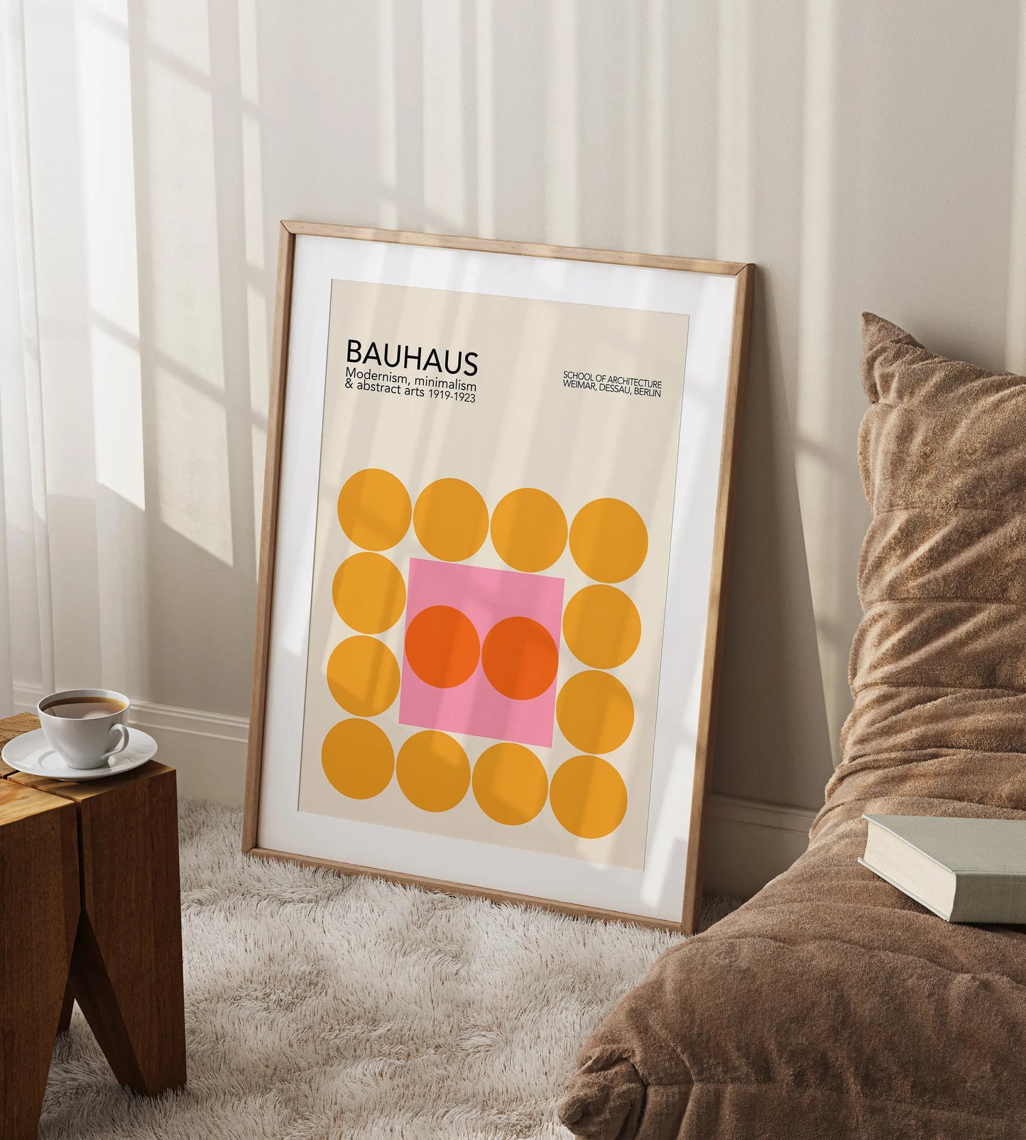 DecorBites™ Bright Geometric Wall Art Canvas Print