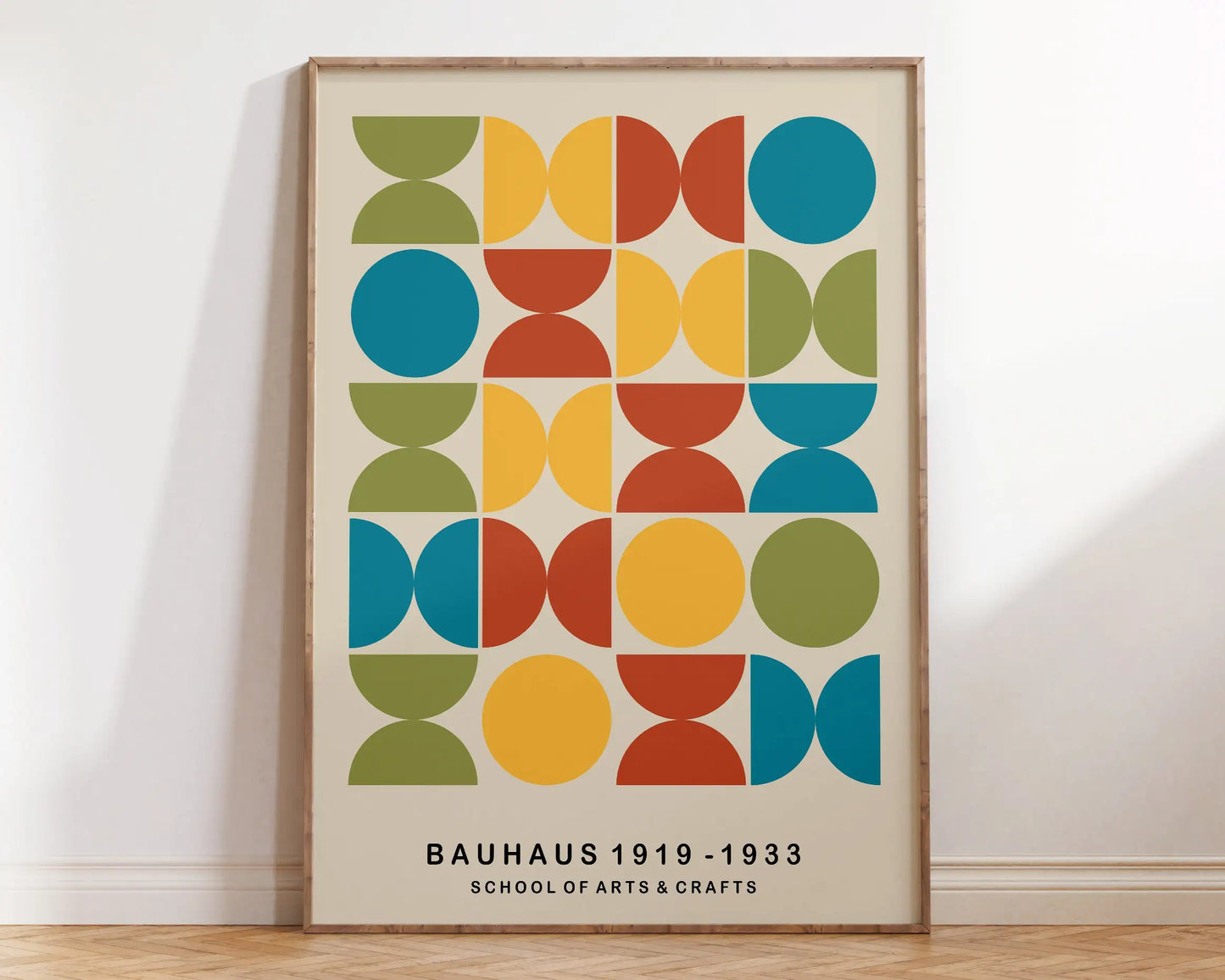 DecorBites™ Bright Geometric Wall Art Canvas Prints