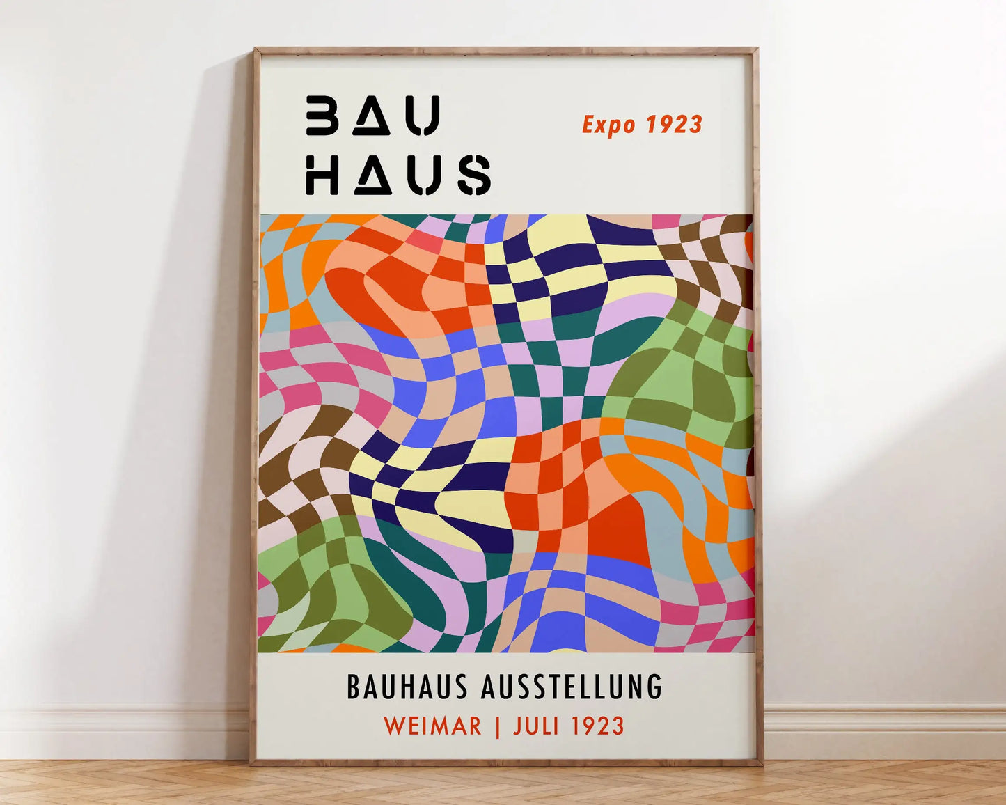 DecorBites™ Bright Geometric Wall Art Canvas Prints