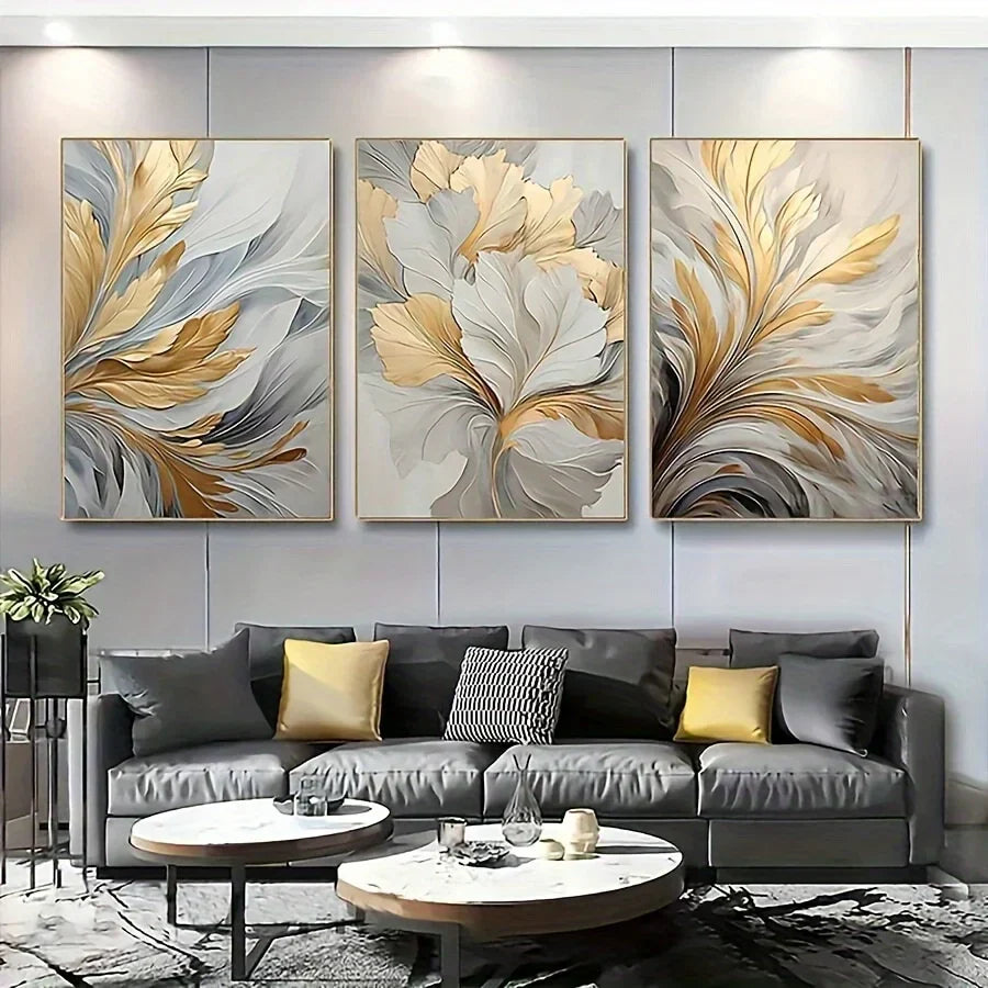 DecorBites™ Canvas Wall Art Set - Botanical Prints