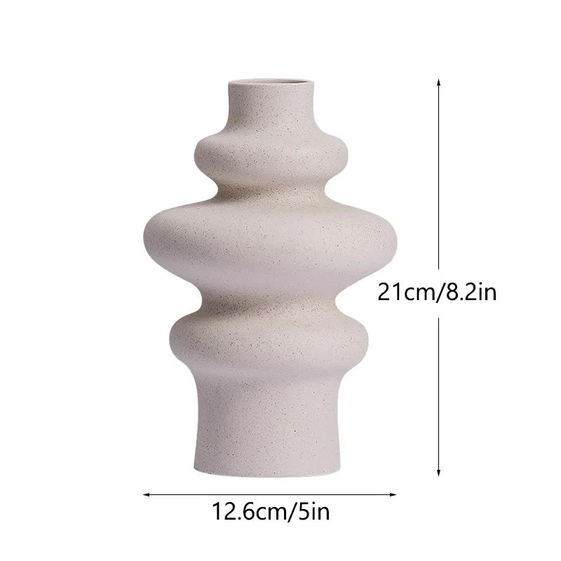 DecorBites™ Ceramic Vases Set for Modern Home Decor