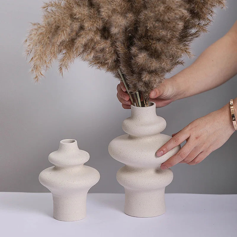 DecorBites™ Ceramic Vases Set for Modern Home Decor
